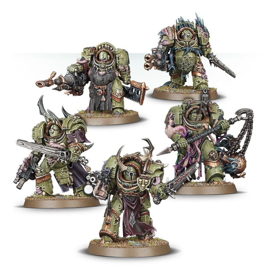 Warhammer 40K Death Guard: Blightlord Terminators