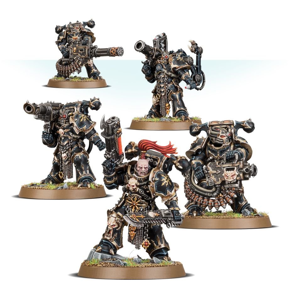 Warhammer 40K Chaos Space Marines: Havocs