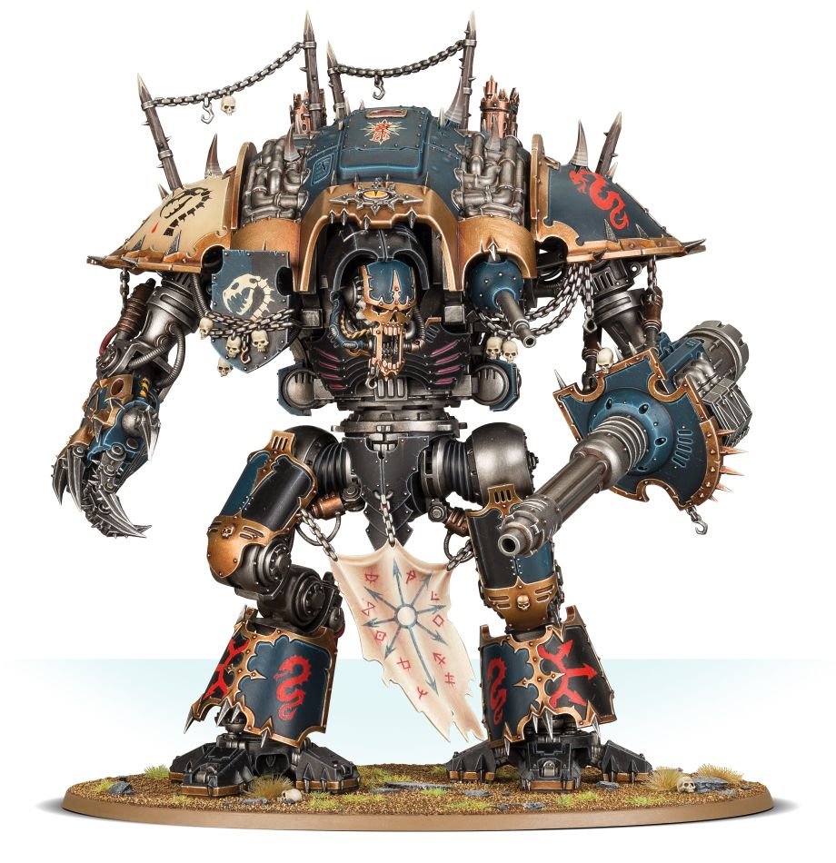 Warhammer 40K Chaos Knights: Knight Desecrator