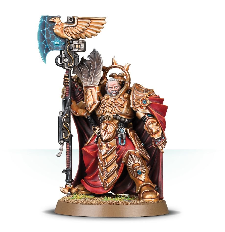 Warhammer 40K Adeptus Custodes: Captain-General Trajann Valoris