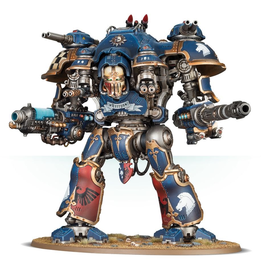 Warhammer 40K Imperial Knights: Knight Castellan