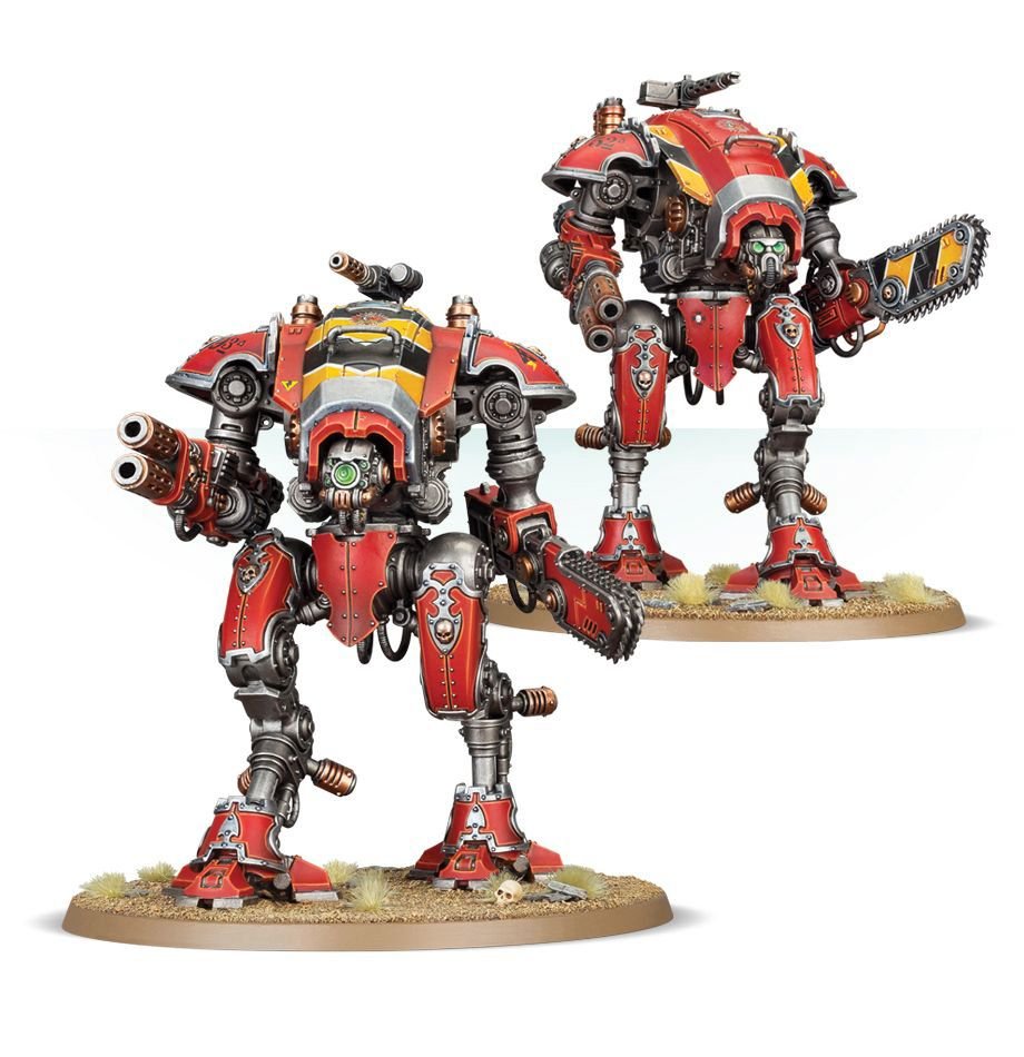 Warhammer 40K Imperial Knights: Armiger Warglaives