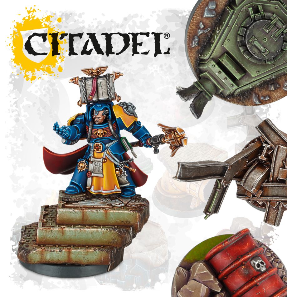 Mini Base Citadel: Warhammer 40K: Hero Bases