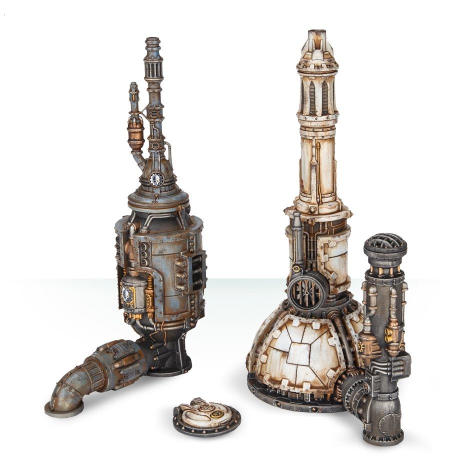 Warhammer 40K Terrain: Sector Mechanicus: Alchomite Stack