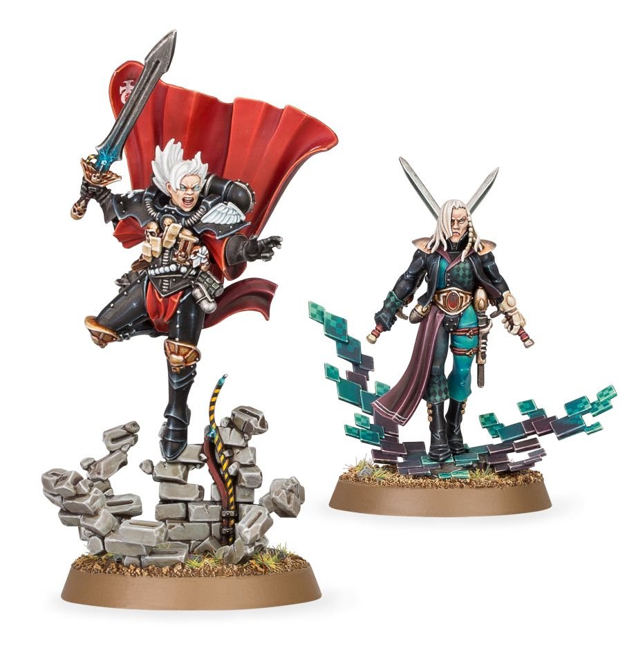 Warhammer 40K Adepta Sororitas: Daemonifuge Ephrael Stern & Kyganil