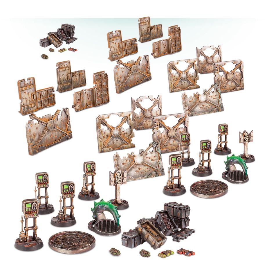 Necromunda: Terrain - Barricades/Objectives