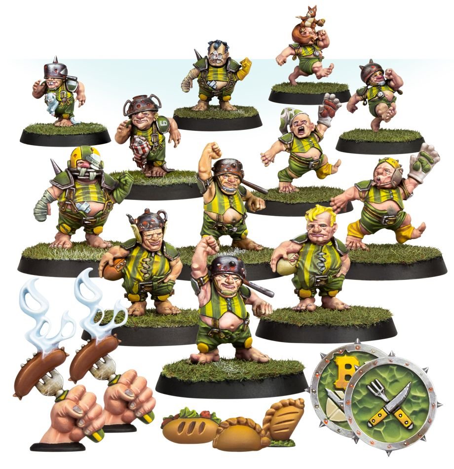 Blood Bowl: Team - Greenfield Grasshuggers (Halflings)