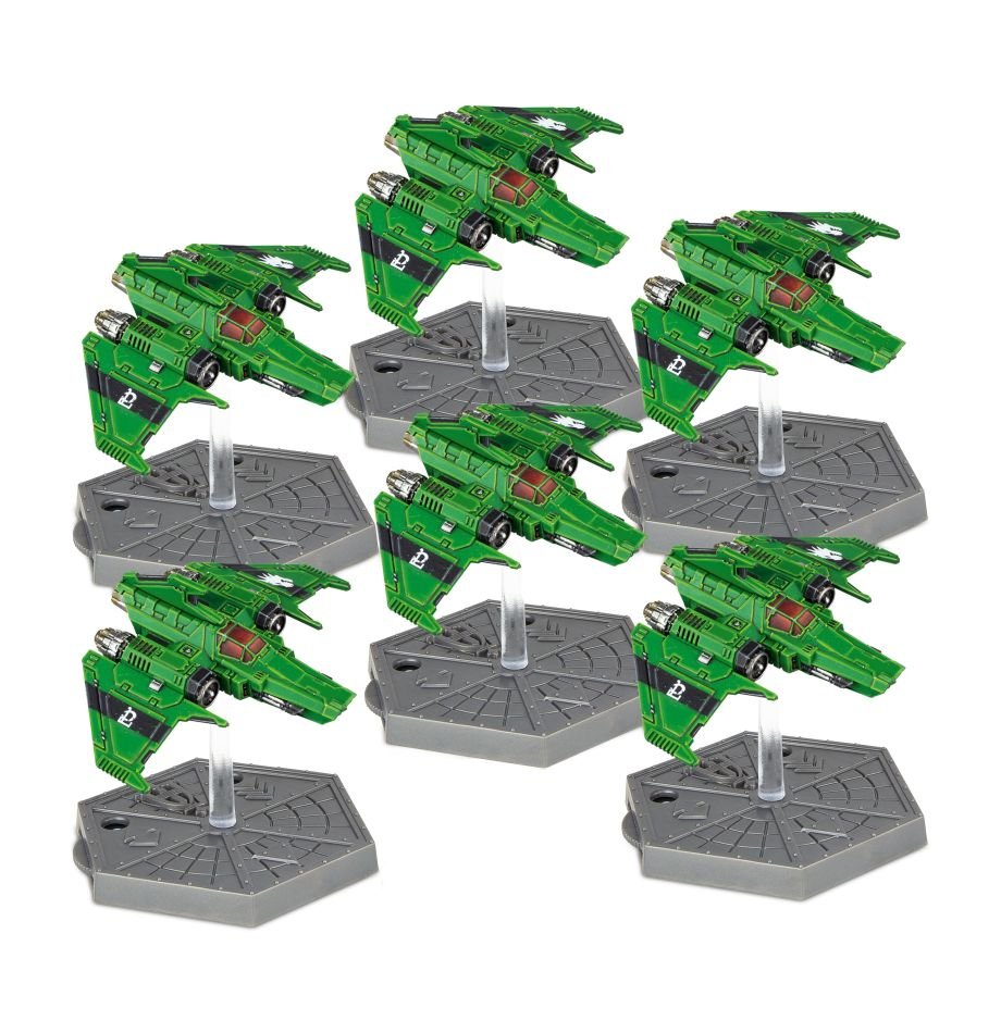 Warhammer 40K Aeronautica Imperialis: Adeptus Astartes Squadron - Xiphon Interceptor