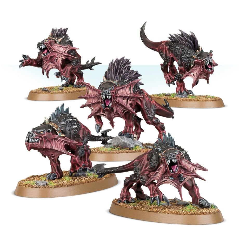 Warhammer Age of Sigmar Daemons Of Khorne: Flesh Hounds