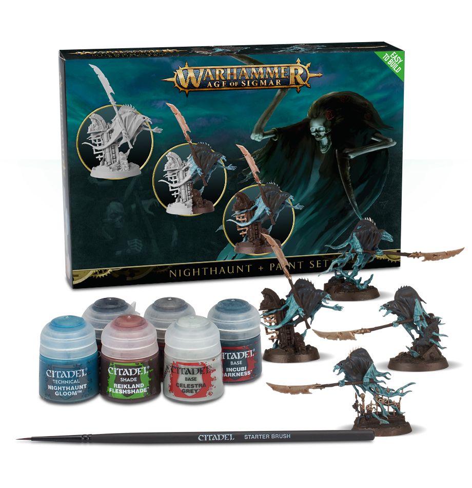 Warhammer Age of Sigmar Paint Set: Nighthaunt