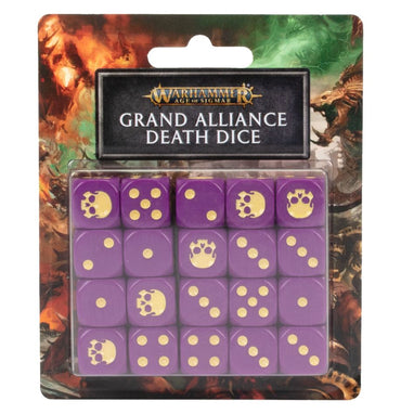 Warhammer Age Of Sigmar Grand Alliance: Dice Pack - Death
