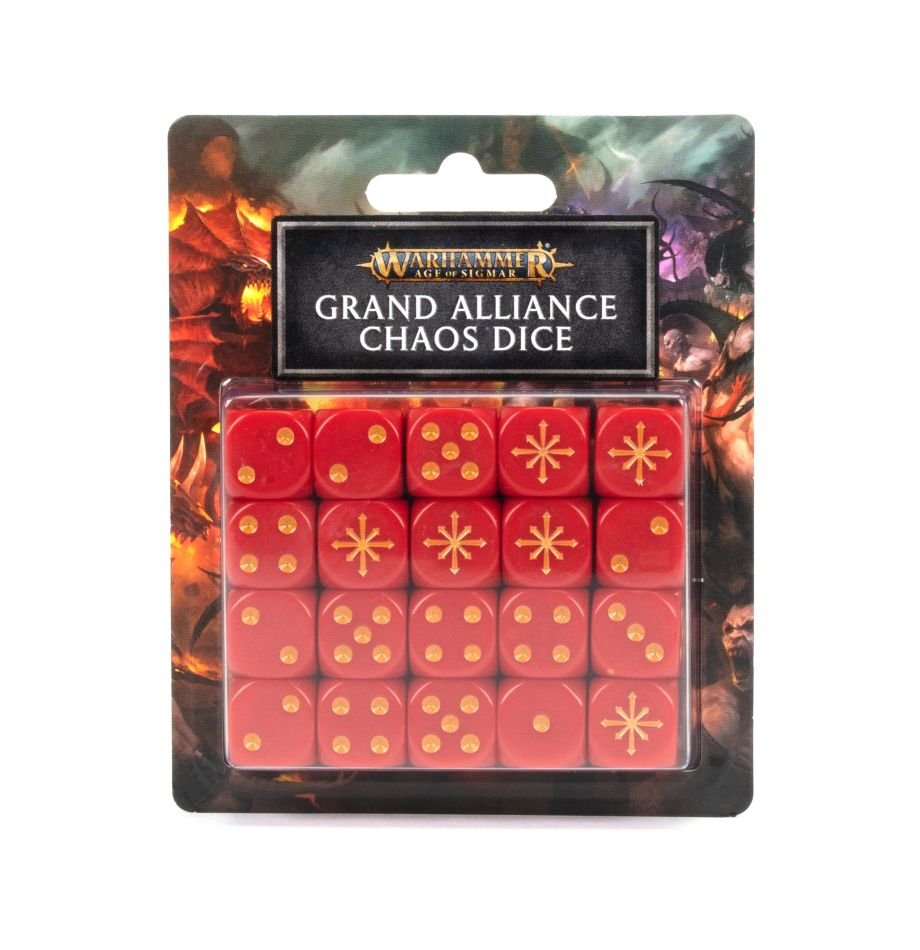 Warhammer Underworld Grand Alliance: Dice Pack - Chaos