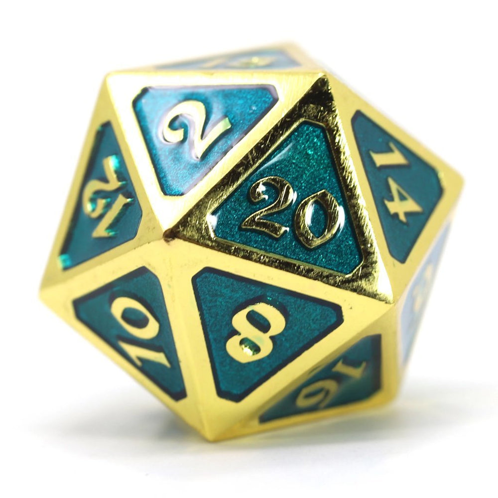 Dice DieHard Dice: Dire D20 Mythica Gold