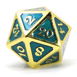 Dice DieHard Dice: Dire D20 Mythica Gold