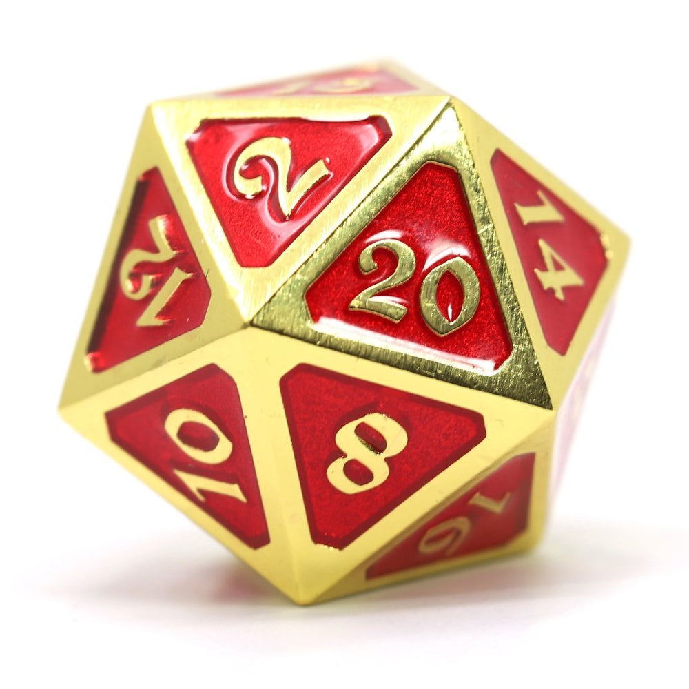 Dice DieHard Dice: Dire D20 Mythica Gold