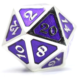 Dice DieHard Dice: Dire D20 Mythica Platinum