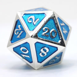 Dice DieHard Dice: Dire D20 Mythica Platinum