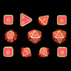 Dice DieHard Dice: Poly 11 set Metal Mythica AfterDark