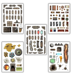 Battlemat Loke: Add On RPG Maps Dungeon Decorations