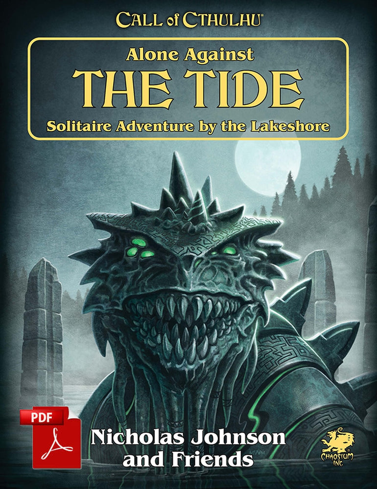Call of Cthulhu: Adv Solo - Alone Against the Tide