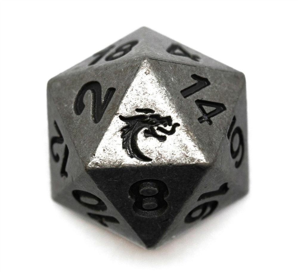 Dice Old School Dice: D20 Metal Dwarven