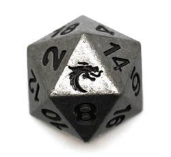 Dice Old School Dice: D20 Metal Dwarven