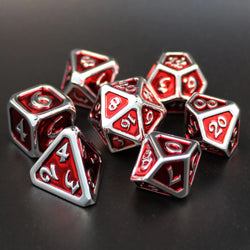 Dice DieHard Dice: Poly 7 set Polychrome Diaglyph Auric