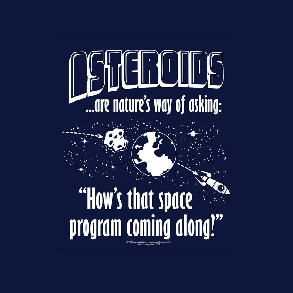 T-Shirt Offworld: Asteroids