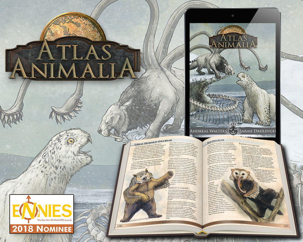 Dungeons & Dragons Metal Weave: Atlas Animalia