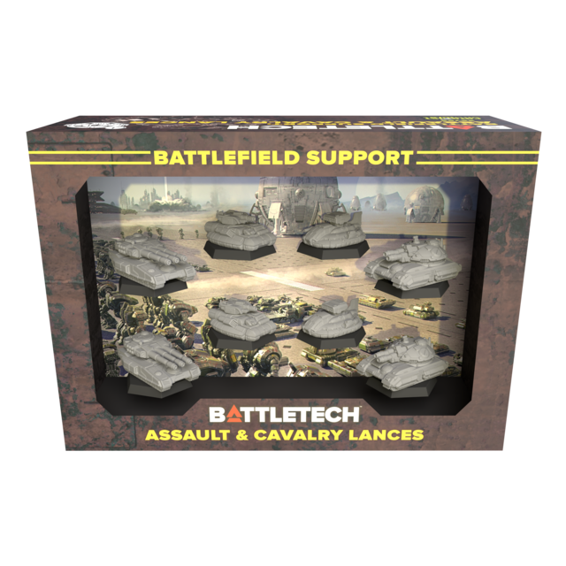 BattleTech Mini: Battlefield Support - Assault & Cavalry Lances
