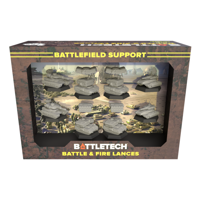 BattleTech Mini: Battlefield Support - Battle & Fire Lances