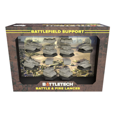 BattleTech Mini: Battlefield Support - Battle & Fire Lances