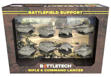 BattleTech Mini: Battlefield Support - Rifle & Command Lances