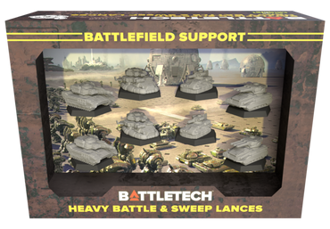 BattleTech Mini: Battlefield Support – Heavy Battle & Sweep Lances