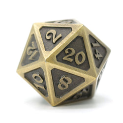 Dice DieHard Dice: Dire D20 Mythica Battleworn