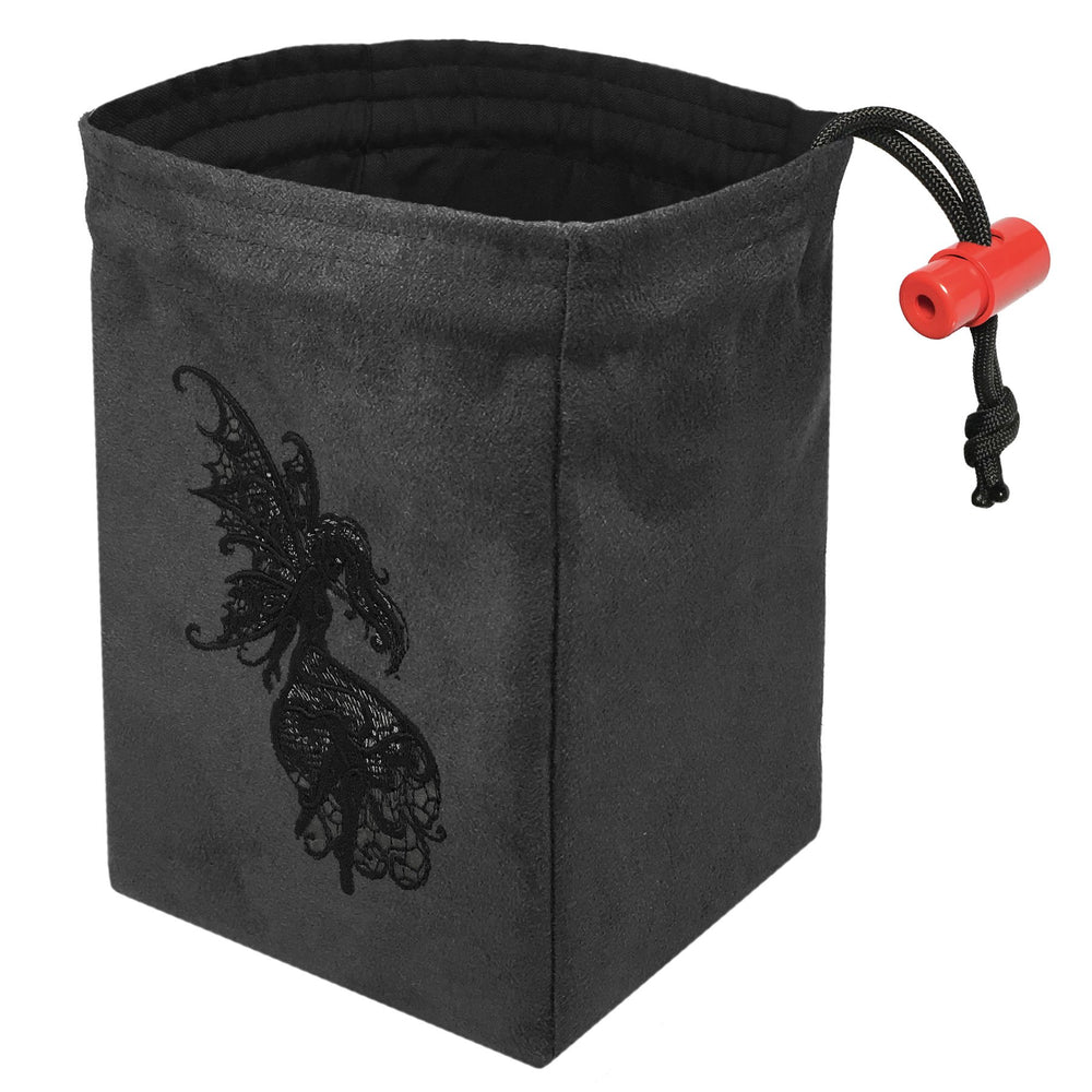 Dice Bag Red King: Embroidered Baroque