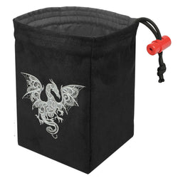Dice Bag Red King: Embroidered Baroque