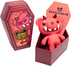 Plush Deddy Bear: in Coffin