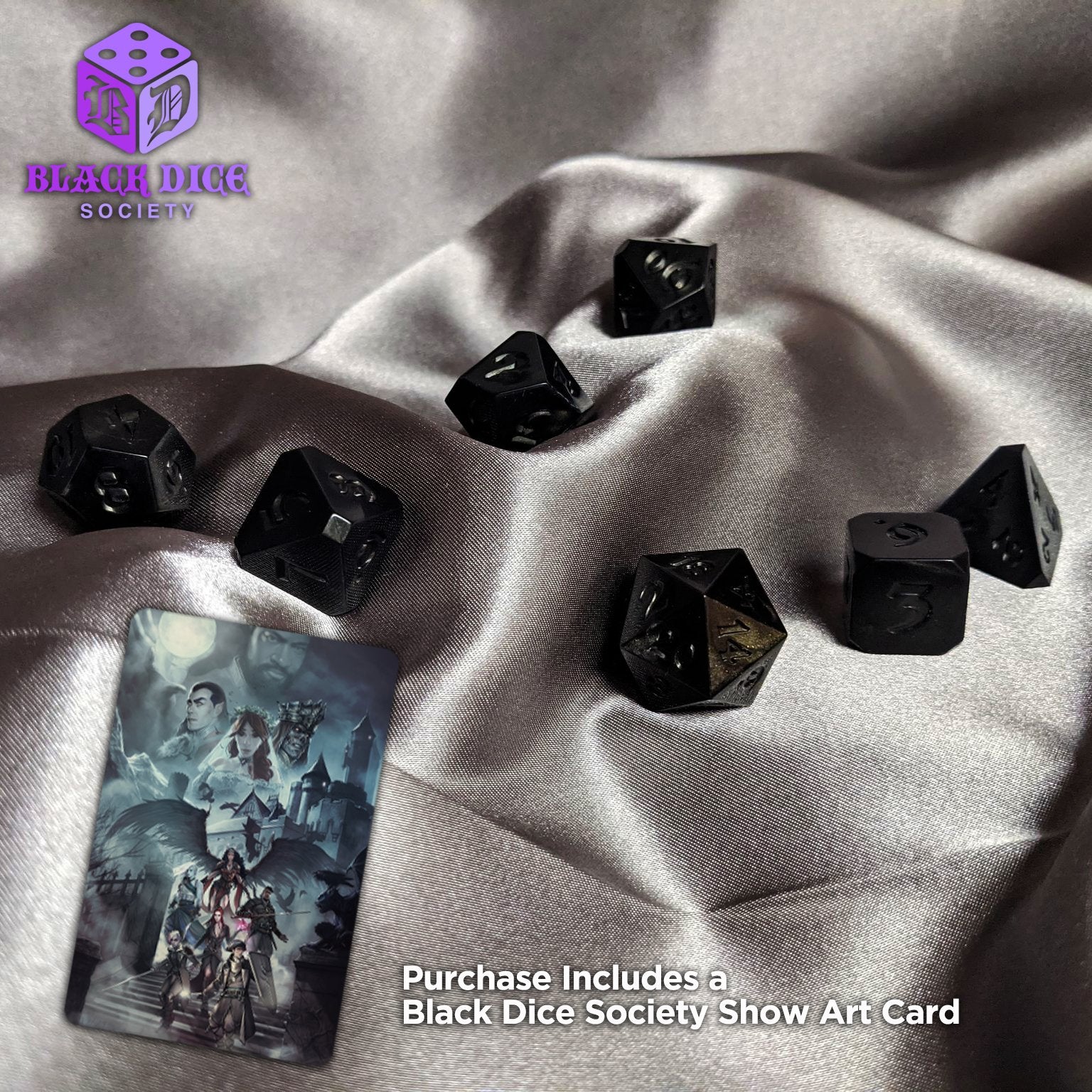 Dice DieHard Dice: The Black Dice Society Set