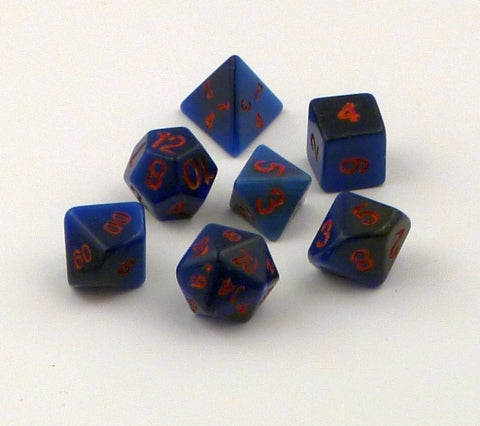 Dice Crystal Caste: Poly 7 Set Dwarven Stones 14mm