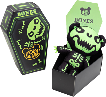 Plush Deddy Bear: in Coffin