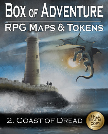 Battlemat Loke: Box of Adventure - Coast of Dread
