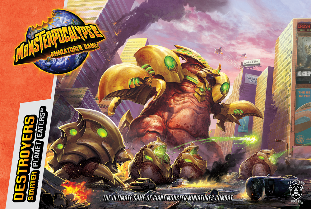 MonsterPocalypse: Planet Eaters Starter Set - Gorghadra*