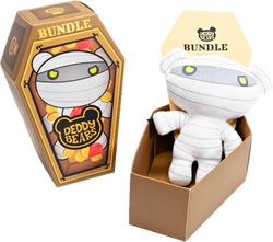 Plush Deddy Bear: in Coffin