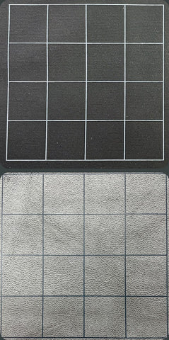 Megamat Chessex: Reversible Squares Black/Grey (34½” x 48” Playing Surface)