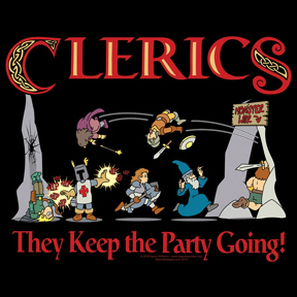T-Shirt Offworld: Clerics Party