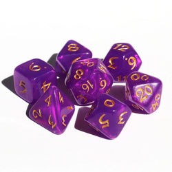 Dice DieHard Dice: Poly 7 set Elessia Moonstone
