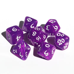 Dice DieHard Dice: Poly 7 set Elessia Moonstone
