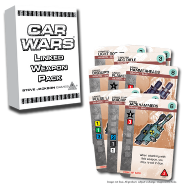 Car Wars: Cards - Linked Weapons Pack