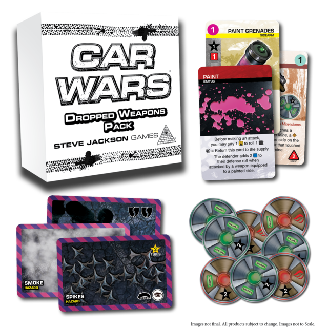 Car Wars: Cards - Dropped Weapon Pack